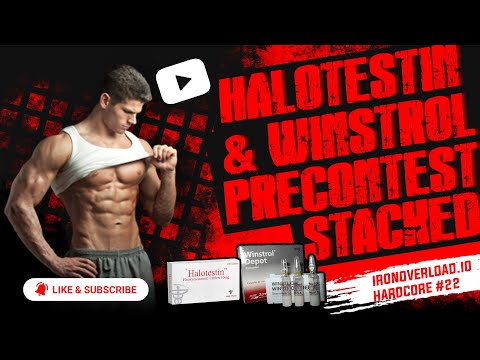 IronOverload.io Hardcore 22 - Halotestin and Winstrol PreContest Stacked