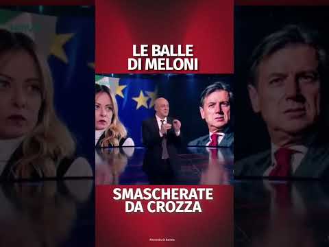 Le balle di Meloni, smascherate da Crozza