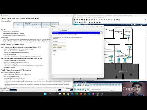 7.4.2.4 Packet Tracer -  Server Firewalls and Router ACLs || M Rezha Nur Hakiki_TI-PA