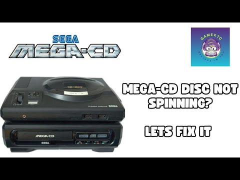 How to Repair the Sega Mega CD Model 1 When the Disc is Not Spinning