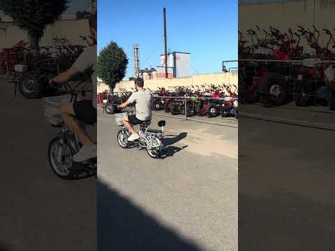 фото электровелосипед tsunami колхозник заменит авто, мопед -свобода в любую погоду, даже под дождём 0