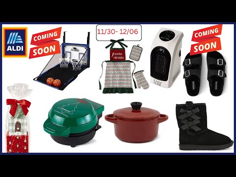 💚ALDI NEW FINDS * AD SNEAK PEEK * 11/30/2022 - 12/05/2022 * SHOP WITH ME🤶