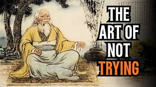 The Art of Not Trying | Stop Forcing Life and Let It Flow | Lao Tzu | Taoism