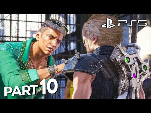 Final Fantasy VII Rebirth  (PS5) 4K 60FPS Gameplay Part 10 (FULL GAME)