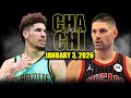 Chicago Bulls Vs Charlotte Hornets Full Game Highlights January 3 2026 NBA Season