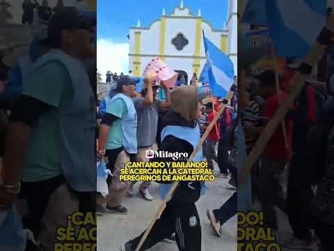 🙏✨ ¡A PURO CANTE Y BAILE!: ASÍ LLEGARON LOS PEREGRINOS DE ANGASTACO A LA CATEDRAL | #QUEPASASALTA