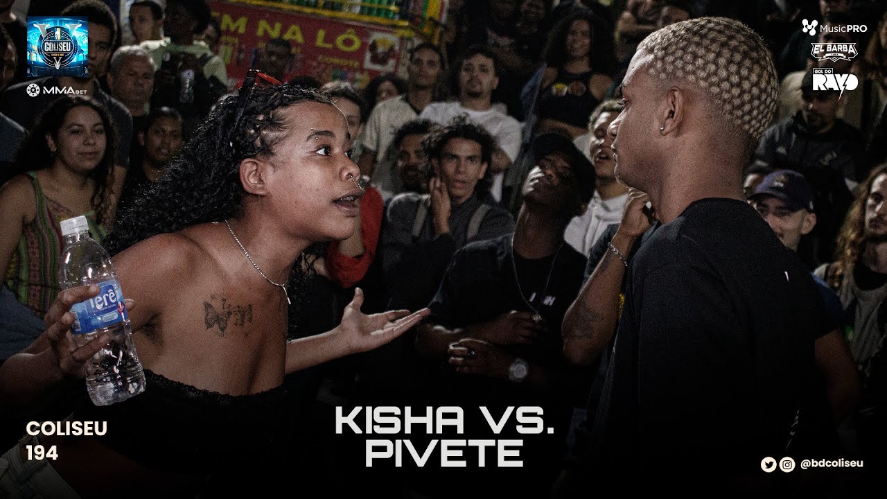 (ASSINOU O ONLY? 🔥🤣) PIVETE X KISHA (SP) - PRIMEIRA FASE - BATALHA DO COLISEU - EDIÇÃO 194