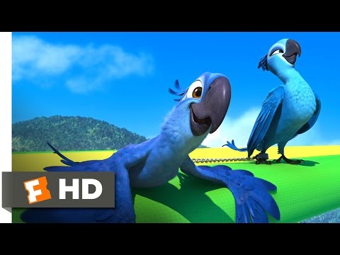 Rio (4/5) Movie CLIP - Flying Fail (2011) HD