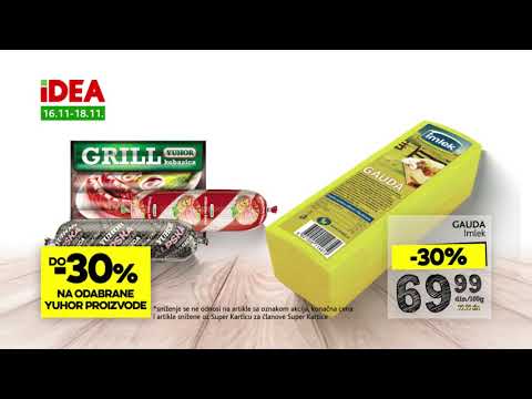 IDEA | Vikend akcija 16.11 - 18.11.2018.