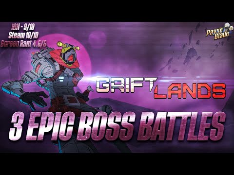 GRIFTLANDS - 3 Epic boss Battles w Tips & Tricks + Gameplay! Explanation of each fight!