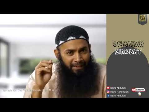 ceramah singkat: Duduk sendiri - ustadz Dr. Syafiq Riza Basalamah,M.A.