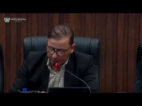 72ª Sessão Ordinária da 15ª Legislatura da Câmara Municipal de Montes Claros de Goiás - 08/06/2026