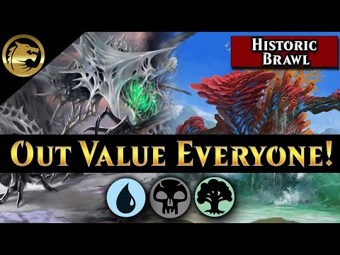 MASSIVE CARD ADVANTAGE ENGINE! Yarok the Desecrated Historic Brawl MTG Arena