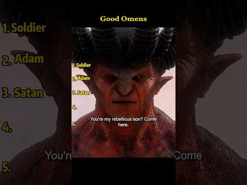 🔥 Adam Rejects Satan! The Antichrist Chooses Humanity | Good Omens S1 Finale #shorts