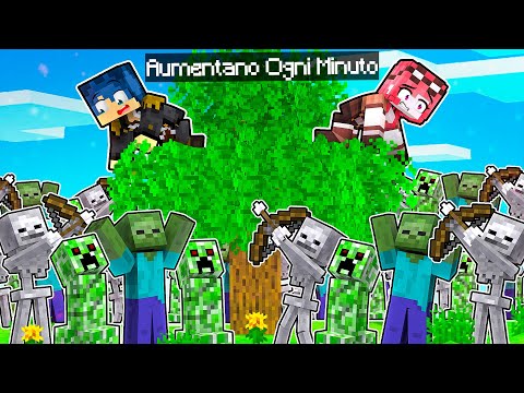 I MOSTRI AUMENTANO OGNI MINUTO SU MINECRAFT!