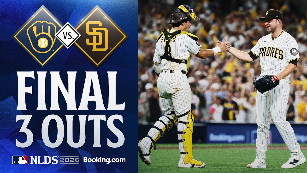 FINAL 3 OUTS: Michael King shuts the door on a DRAMATIC Padres win in Game 3 of the NLDS! 👑