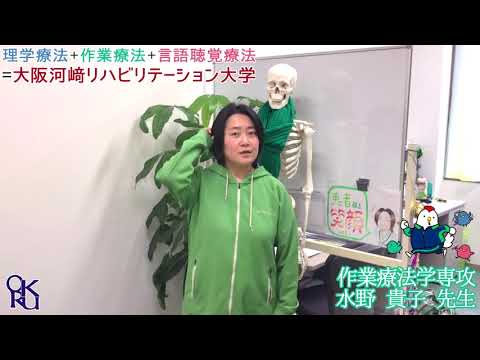リハビリテーション学科 【カワリハ教員紹介】作業療法学専攻 水野貴子先生