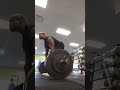 Raw Deadlift 550 lbs 8 reps deadstops after rep 8 slamming the weight like TRASH!!!!bw 241