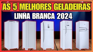 As 5 melhores Geladeiras Branca em 2024?Qual a melhor geladeira custo benefício para comprar?