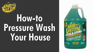 Thumbnail for How to Pressure Wash Your House with Krud Kutter House & Siding Pressure Washer Concentrate