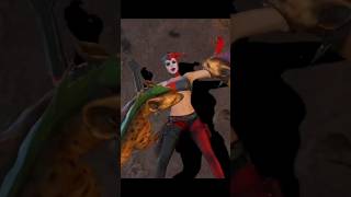 Harley Quinn vs Unhinged Harley Quinn 😱⚡ Injustice 2 #injustice2 #shorts #viral