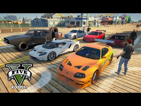 BALAP LIAR DITENGAH KERAMAIAN KOTA !! RAWAN POLISI !! GTA V ROLEPLAY