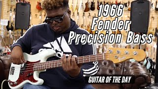 Video thumbnail for 1966 Fender Precision Bass | Guitar of the Day by Normans Rare Guitars
