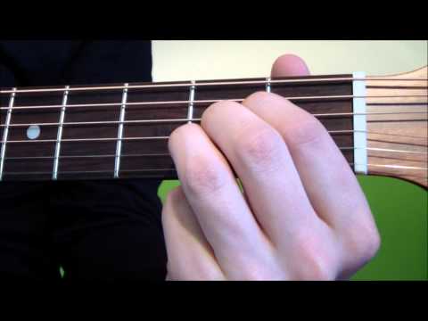 A-Dur Gitarrenakkord lernen - Gitarrenakkorde für Anfänger