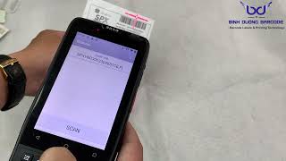 Máy kiểm kho di động, Máy quét mã vạch PDA MobyData M71