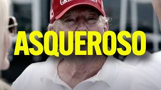ASQUEROSO: Captan a Trump sin maquillaje y lo comparan con un cadáver