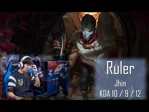 Gen G Ruler - Jhin Bottom Lane : Jhin Highlights (vs Tarzan,Rascal ; with Nuguri,Crush)