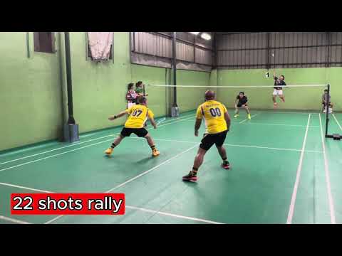 Shuttle Whackerz Anniversary Tournament @ VCBC - July 20, 2024 - Jerico & JC vs Agrix & Marvin