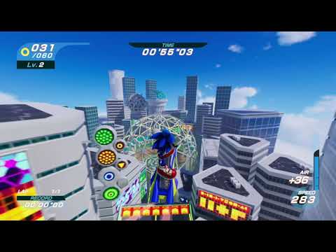 SONIC RIDERS X - Dream Racing - Sonic [4K 60 FPS]