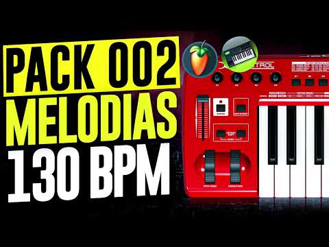 PACK MELODIA 002 PARA PRODUZIR FUNK 130 BPM