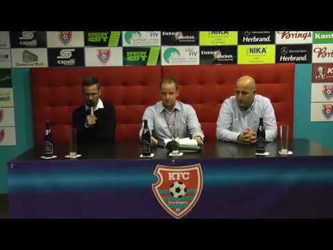 Uerdingerblock KFC Uerdingen - SC Wiedenbrück Pressekonferenz