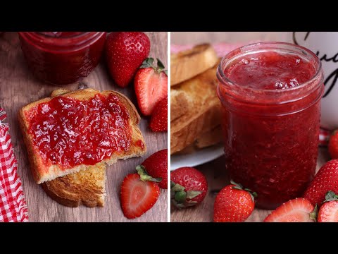 How To Make Fresh Strawberry Jam (Quick, 3-Ingredients)