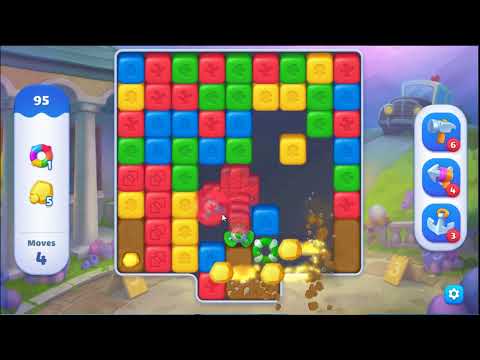 Fishdom Blast Level 95 - NO BOOSTERS GAMEPLAY 🐠 | SKILLGAMING ✔️