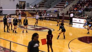 preview picture of video 'Lake Ridge HS Varsity Volleyball vs Ennis HS 1'