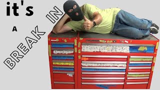 Unlocking my Harbor Freight US General Tool Cabinet