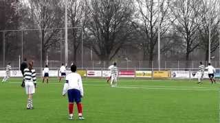 preview picture of video 'MMC Weert D1 - SHH Herten D1 1-3 (SHH Herten D1 Deelnemer Voetbal talenten toernooi 2013)'