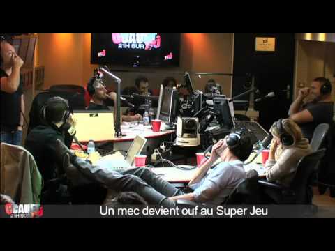 Un mec devient ouf au Super Jeu - C'Cauet sur NRJ