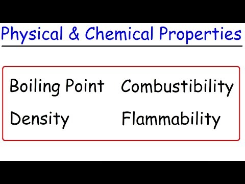 Physical vs Chemical Properties