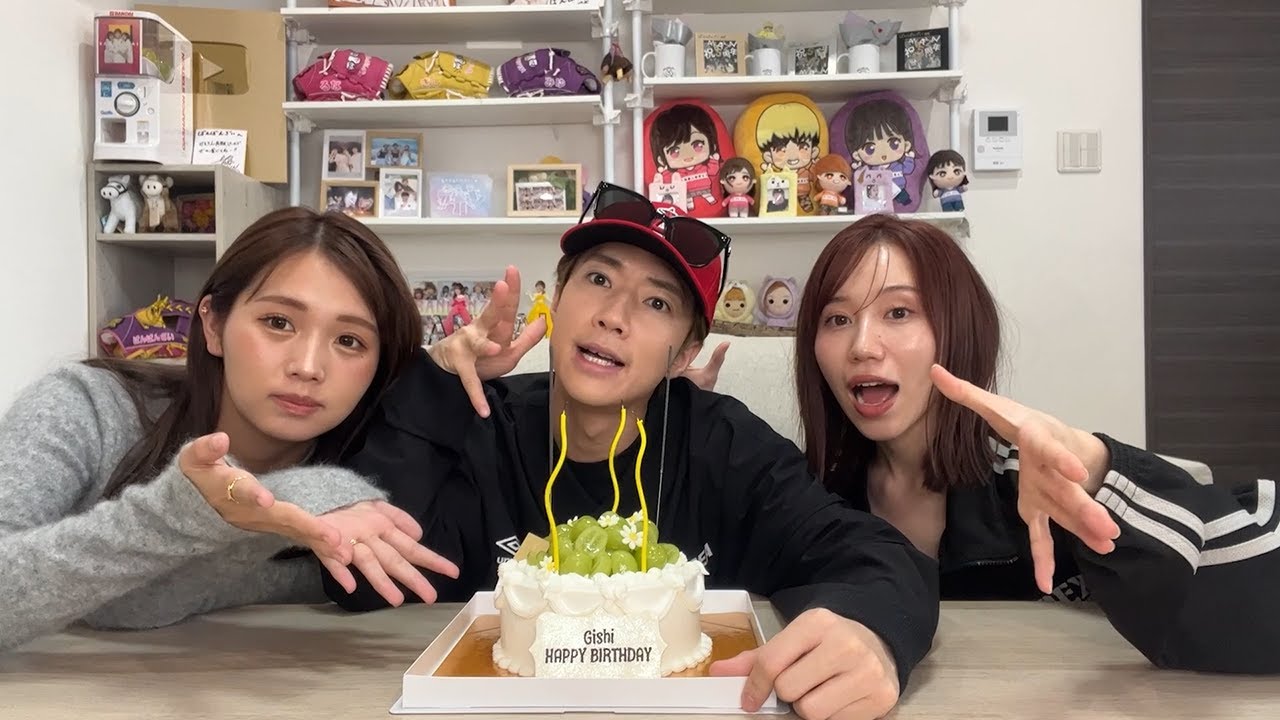 ぎしの誕生日サブチャンで祝ってみた。