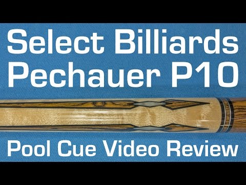 Pechauer P10 Pool Cue Video Review by Select Billiards
