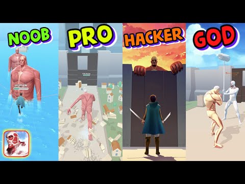 #1 Titan RUSH 3D | Attack on Titan VS Attack on Human 3D game rush