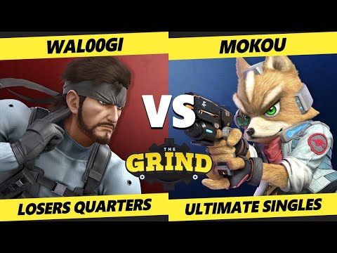 The Grind 173 Losers Quarters - Wal00gi (Snake) Vs. Mokou (Fox) Smash Ultimate - SSBU