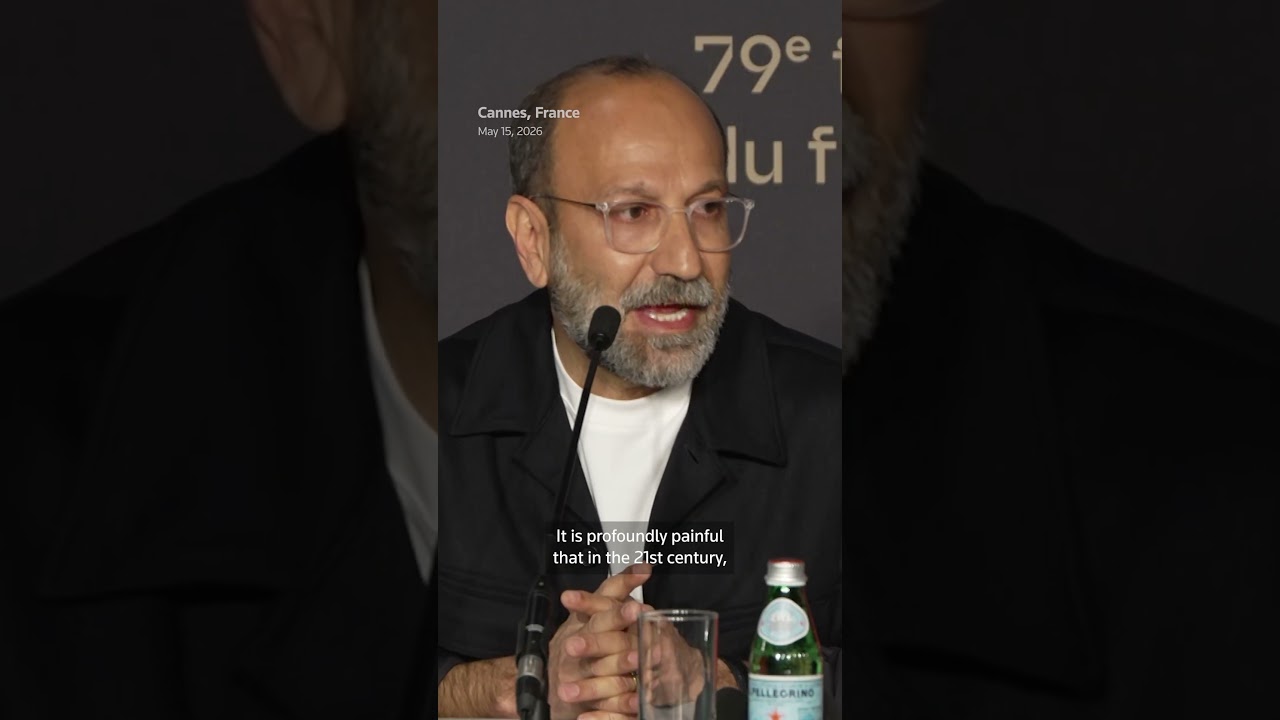 Video | Iranian director Farhadi calls Iran war 'painful' at Cannes