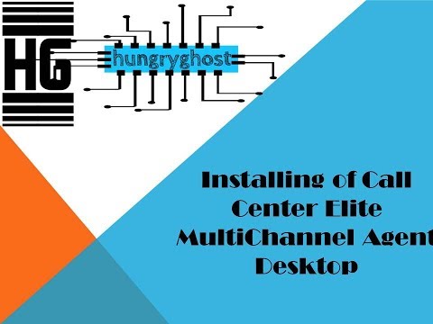 Installing of Call Center Elite MultiChannel Agent Desktop