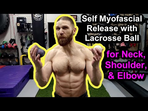Quick Tips 61: LACROSSE BALL SHOULDER RELEASE | Self Myofascial Release Technique for SUPRASPINATUS