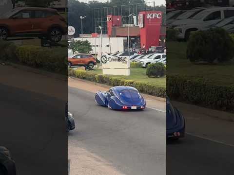 Bugatti 57SC replica in Ghana #antique #cars #bugatti #ghana